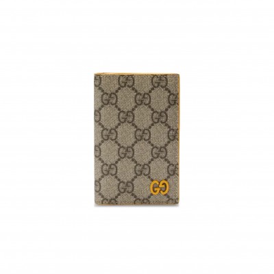 GUCCI YELLOW INTERIOR GG LONG CARD CASE 768249 (15*12cm)